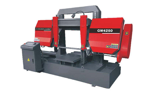 茂南GW4250双柱龙门卧式带锯床