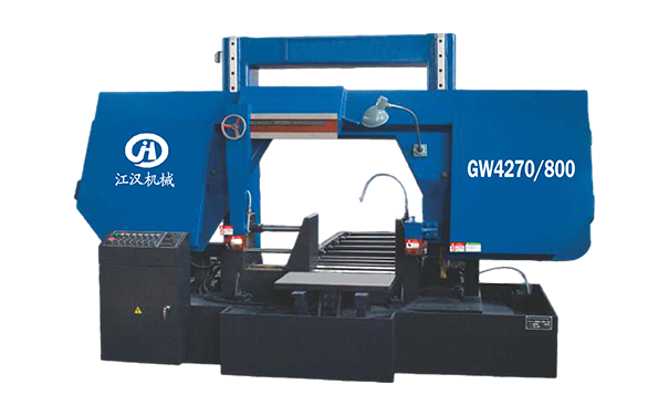 茂南GW4270/800双柱龙门卧式带锯床